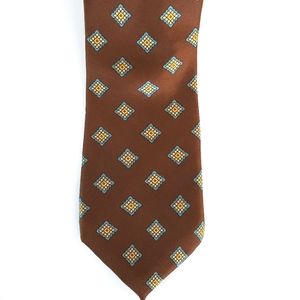 Men's Vintage Silk Adams Row Tie